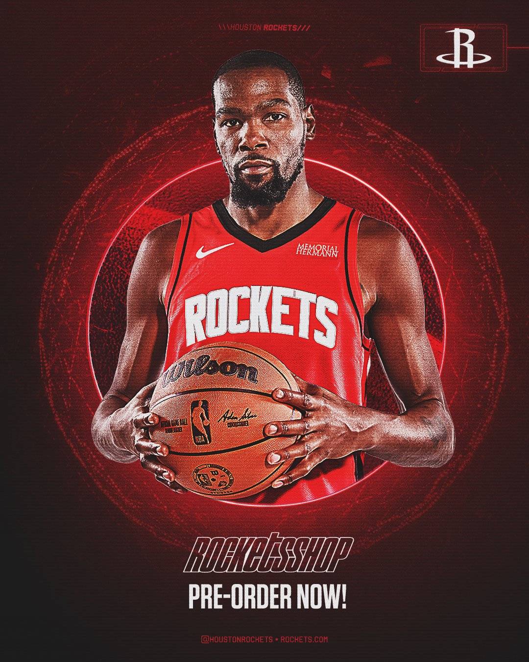 歷史上的第一個(gè)7派對(duì)交易得出了結(jié)束！火箭正式宣布Durant + Capela加入